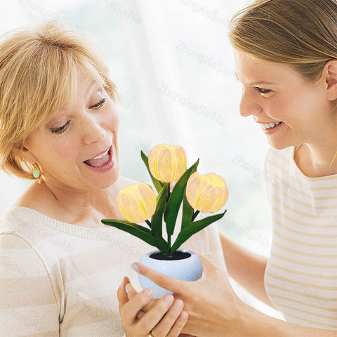 Simulation Flower Table Lamp