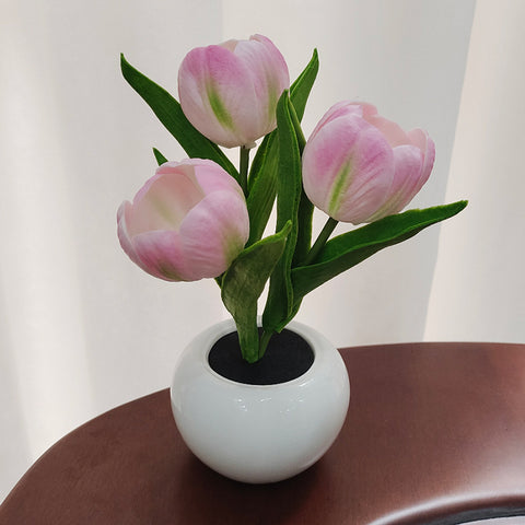 Simulation Flower Table Lamp