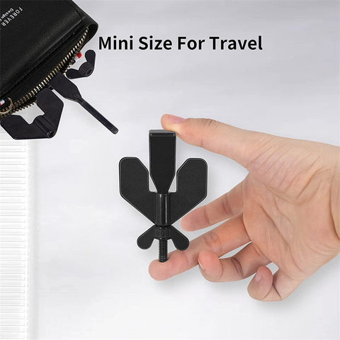 Portable Hotel Door Lock Live Alone Self-Defense Door Stop Travel Anti-theft Door Stopper Childproof Door Lock Safety Home Latch