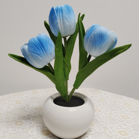 Simulation Flower Table Lamp