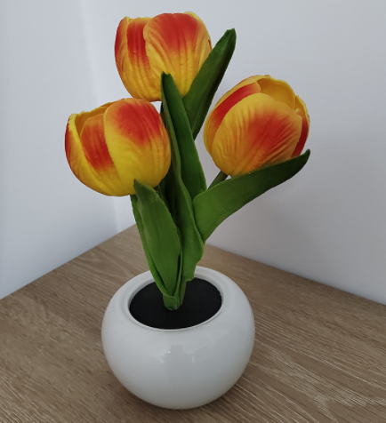 Simulation Flower Table Lamp