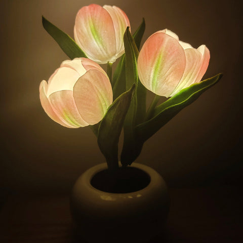 Simulation Flower Table Lamp