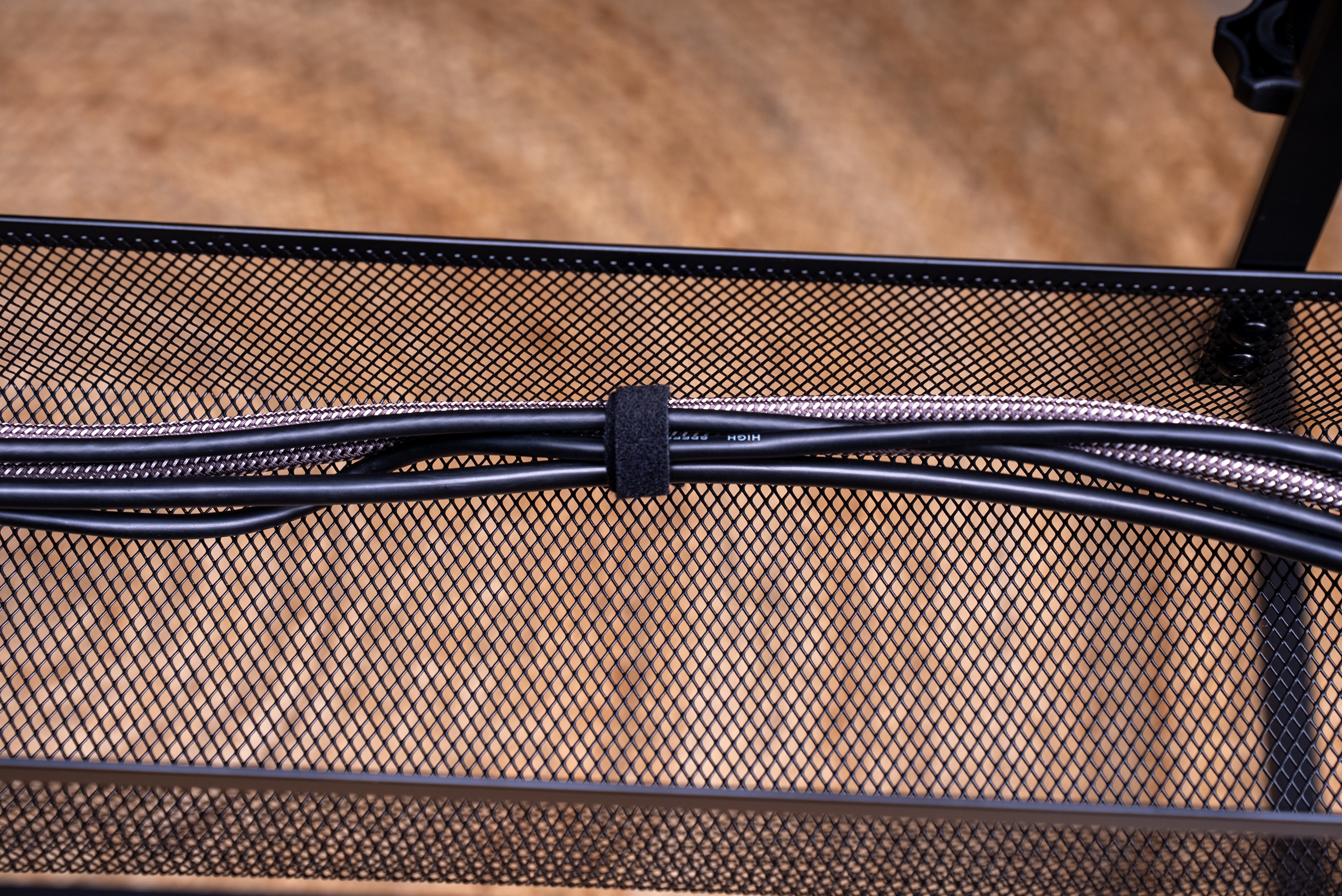 Under-Desk Cable Management Tray