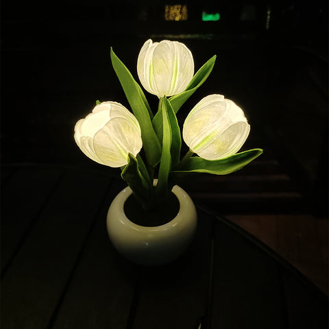 Simulation Flower Table Lamp